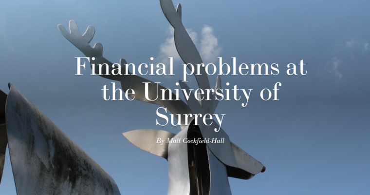 Financial problems at the University of Surrey